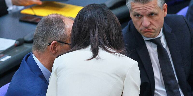 Merz, Baerbock, Frei (Archiv) - Foto: über dts Nachrichtenagentur