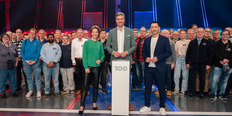 Putin, Trump, Weltunordnung - Muss Deutschland kriegstüchtig werden? Ingo Zamperoni fragt nach in Die 100 - Foto: presseportal.de