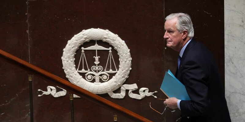 Barnier muss nach nur wenigen Monaten im Amt seinen Rücktritt einreichen. - Foto: Michel Euler/AP/dpa