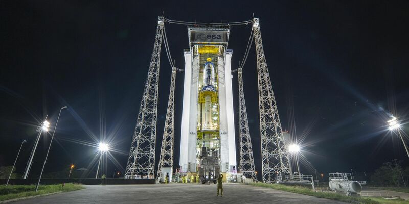 Für die Esa ist die Rakete Vega C essenziell für Europas Zugang zum All. (Handout) - Foto: M. Pédoussaut/Esa/dpa