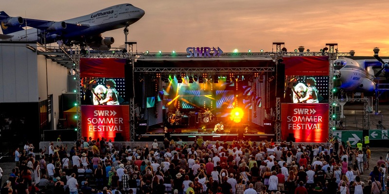 Alle Farben und The Hooters beim SWR Sommerfestival in Speyer - Foto: presseportal.de