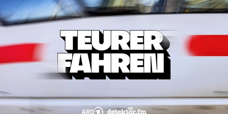 Teurer Fahren: neuer Storytelling-Podcast über die Deutsche Bahn von radioeins vom rbb, SWR und detektor.fm - Foto: presseportal.de