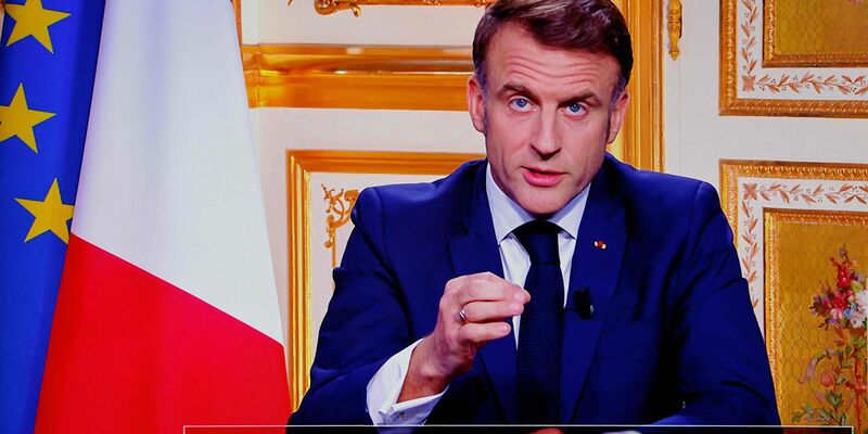 Macron will im Amt bleiben. - Foto: Ludovic Marin/AFP/dpa