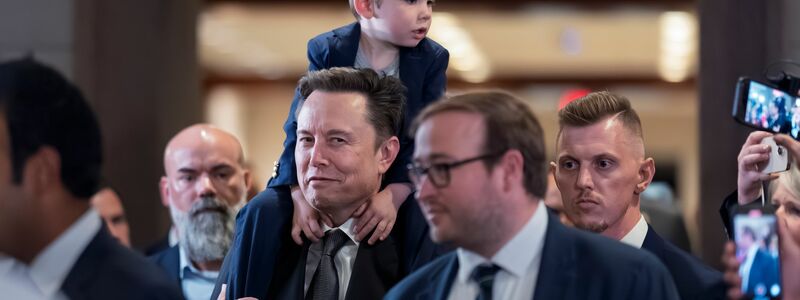 Musk soll Präsidenten Trump dabei helfen, Bürokratie abzubauen. - Foto: J. Scott Applewhite/AP/dpa