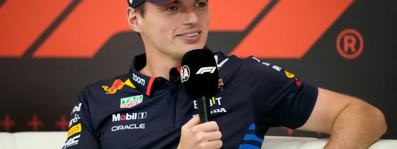 Max Verstappen sprach in einer Pressekonferenz Klartext. - Foto: Darko Bandic/AP