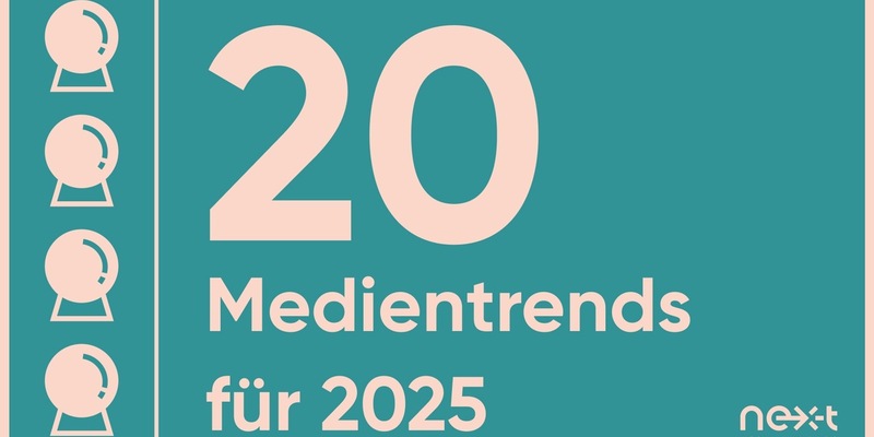 KI weiterhin im Fokus: 20 Medientrends für 2025 - Foto: presseportal.de