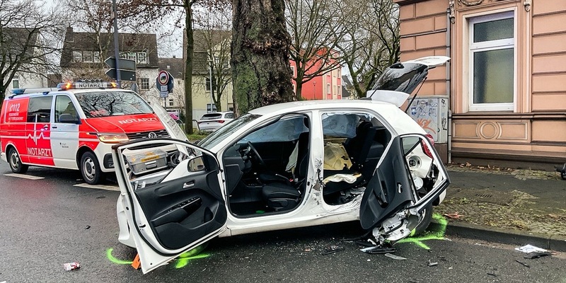 FW-BO: Verkehrsunfall auf der Ümminger Straße - Foto: presseportal.de