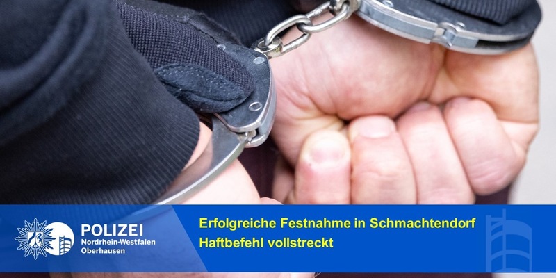 POL-OB: Erfolgreiche Festnahme - Haftbefehl vollstreckt - Foto: presseportal.de