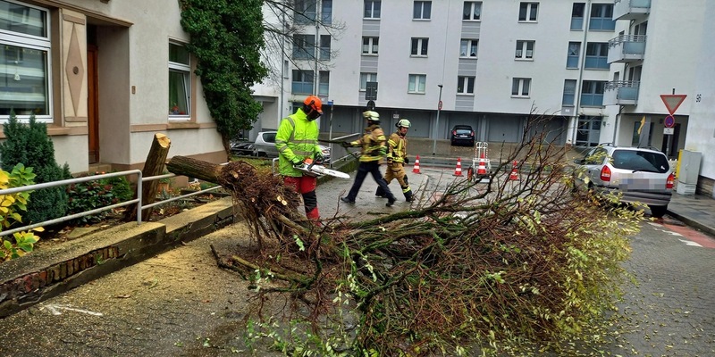 FW-EN: Drei Unwettereinsätze - Unbekannter Brandgeruch in einem Hochhaus - Foto: presseportal.de