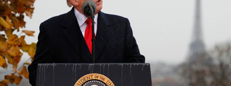 Donald Trump ist einer der hochkarätigen Gäste bei der Wiedereröffnung der Kathedrale Notre-Dame in Paris. (Archivbild) - Foto: Jacquelyn Martin/AP/dpa