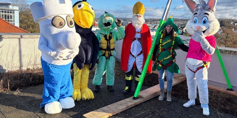 LRA-Ravensburg: Höhenretter sorgen für strahlende Kinderaugen - Foto: presseportal.de