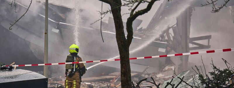 Der Schaden nach der Explosion und dem teilweisen Einsturz eines Wohngebäudes in Den Haag ist enorm. - Foto: Phil Nijhuis/AP