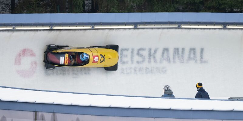 Laura Nolte kam beim Saisonauftakt im Monobob auf Rang eins. - Foto: Sebastian Kahnert/dpa