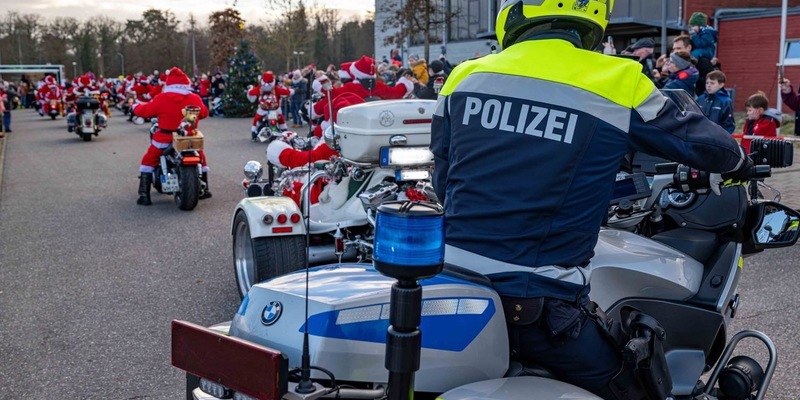POL-PDLD: riding Santas in der Südpfalz am 06.12.2024 - Foto: presseportal.de