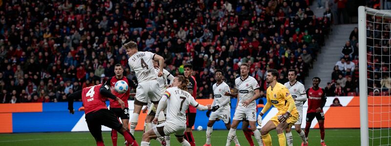 Leverkusen gewinnt gegen St. Pauli. - Foto: Fabian Strauch/dpa