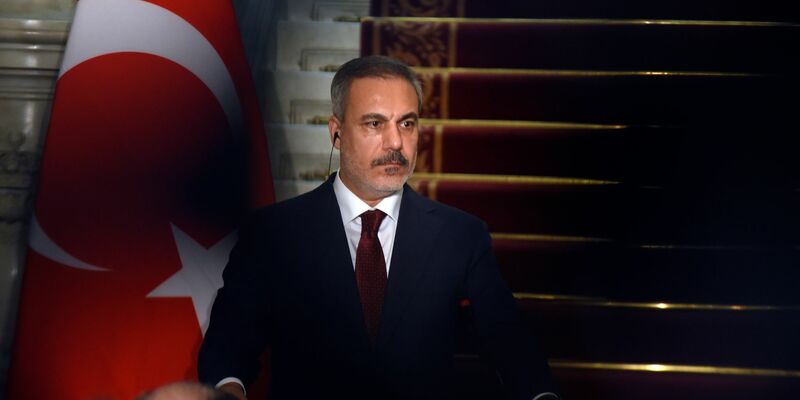 Der türkische Außenminister Hakan Fidan - Foto: Tarek Wajeh/AP/dpa