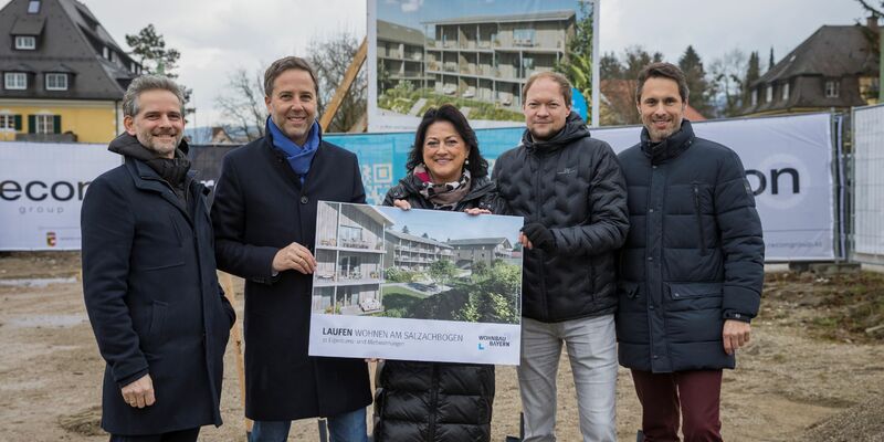 WBB: Spatenstich in Laufen - Foto: Neumayer über pressetext.de