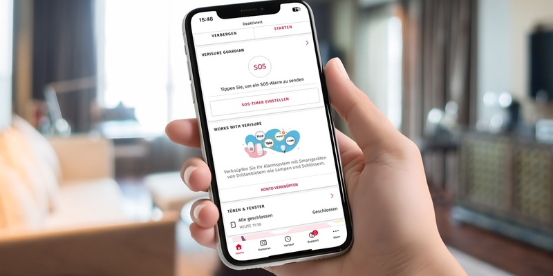 Smarte Geräte sorgen mit Works With Verisure für mehr Sicherheit / Verisure verbindet sein Alarmsystem für Wohn- und Geschäftsräume mit smarten Lampen und Türschlössern - Foto: presseportal.de
