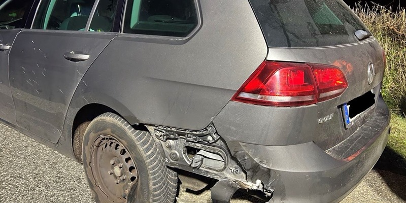 POL-PDLD: A65/AS NW-Süd - 19-jähriger Verkehrsrowdy verursacht folgenschweren Verkehrsunfall - Foto: presseportal.de