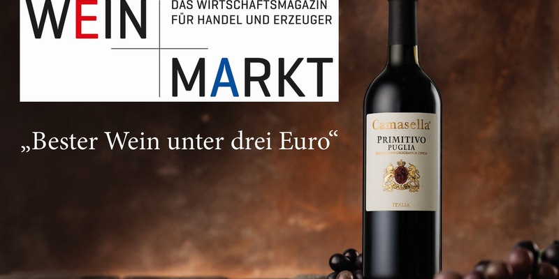 Bester Geschmack zu kleinem Preis: Süditalienischer Rotwein von NORMA zum Testsieger gekürt / Platz eins in der Kategorie Weine unter drei Euro - Foto: presseportal.de