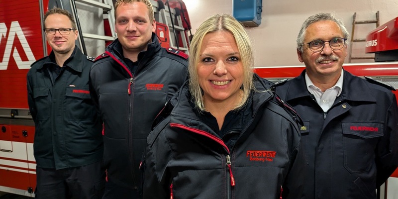 FW-KLE: Frauenpower in der Freiwilligen Feuerwehr Bedburg-Hau / Erste Frau in der Leitung einer Löscheinheit - Foto: presseportal.de