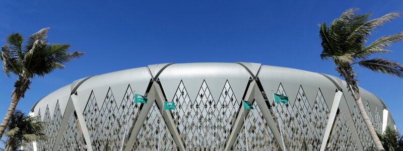 Auch im King Abdullah Sportstadion in Jiddah soll bei der WM 2034 gespielt werden. - Foto: Hassan Ammar/AP/dpa