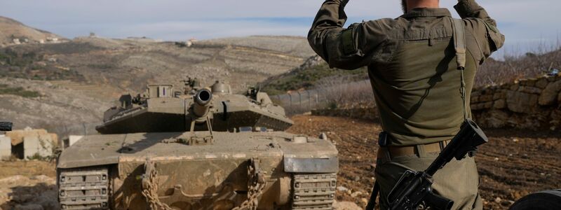 Israels Armee ist weiter in der Pufferzone in Syrien im Einsatz. (Archivbild) - Foto: Matias Delacroix/AP/dpa