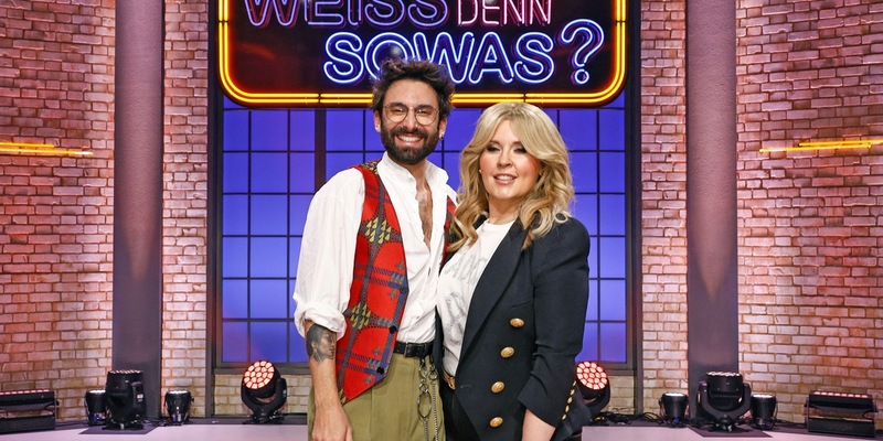 Musikalisches Wettraten: Conchita Wurst und Maite Kelly bei Wer weiß denn sowas?- Das Wissensquiz vom 16. bis 20. Dezember 2024, um 18:00 Uhr im Ersten - Foto: presseportal.de