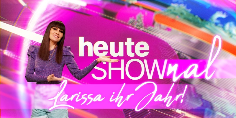 heute SHOWNAL – Larissa ihr Jahr! mit Martina Hill im ZDF - Foto: presseportal.de