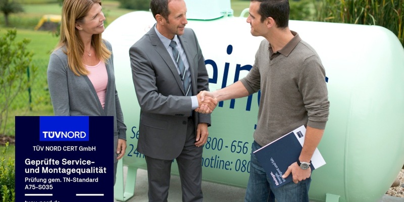Rheingas erhält erneut TÜV-Siegel für herausragende Service- und Montagequalität und Kundenzufriedenheit - Foto: presseportal.de