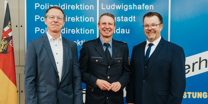 POL-PPRP: Wechsel in der Leitung der Kriminaldirektion Ludwigshafen - Foto: presseportal.de