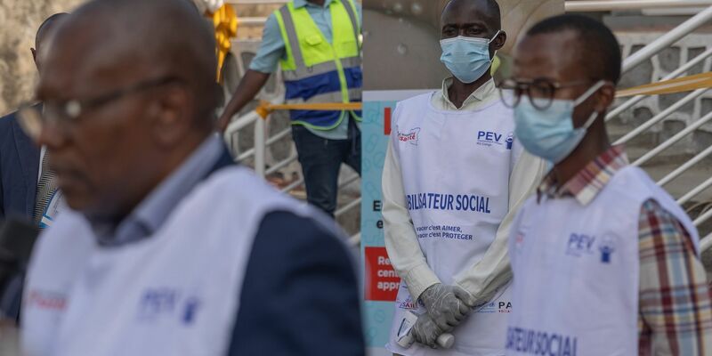 Mitarbeiter des Gesundheitswesens im Kongo haben derzeit viel zu tun, neben Mpox auch mit der ominösen «Krankheit X». - Foto: Moses Sawasawa/AP/dpa