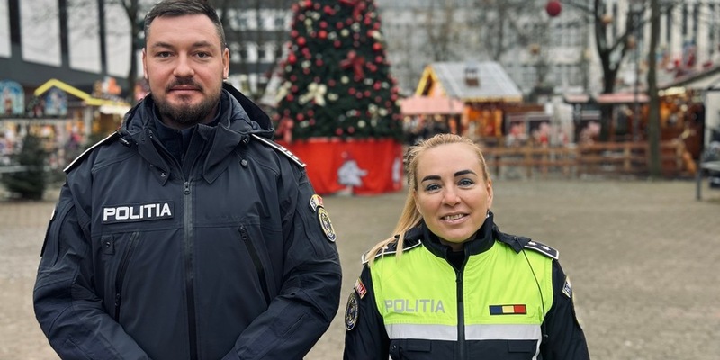 POL-HA: Präsenz auf dem Hagener Weihnachtsmarkt - Polizei Hagen setzt auf die Unterstützung durch rumänische Polizeibeamte - Foto: presseportal.de