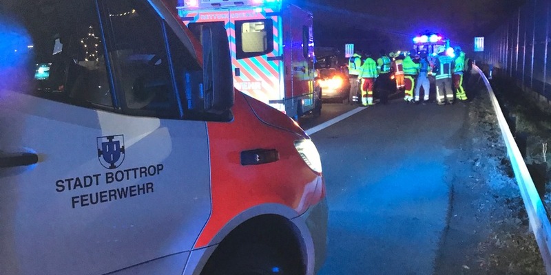 FW-BOT: Verkehrsunfall auf der BAB A42 - Foto: presseportal.de