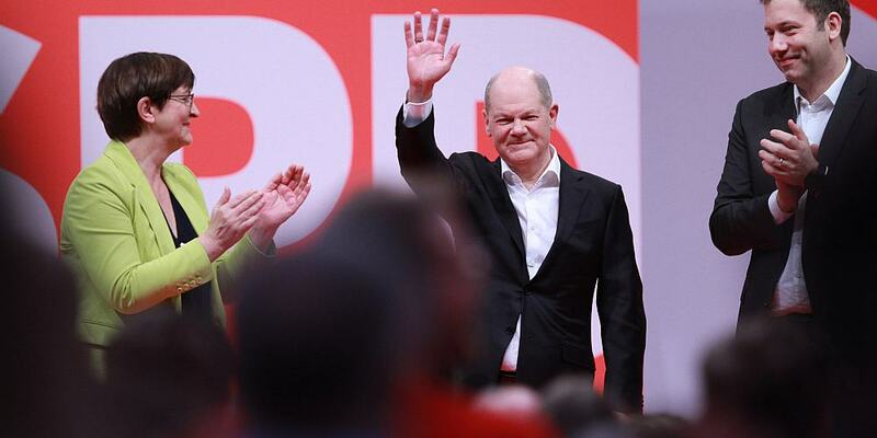 Saskia Esken, Olaf Scholz, Lars Klingbeil (Archiv) - Foto: über dts Nachrichtenagentur
