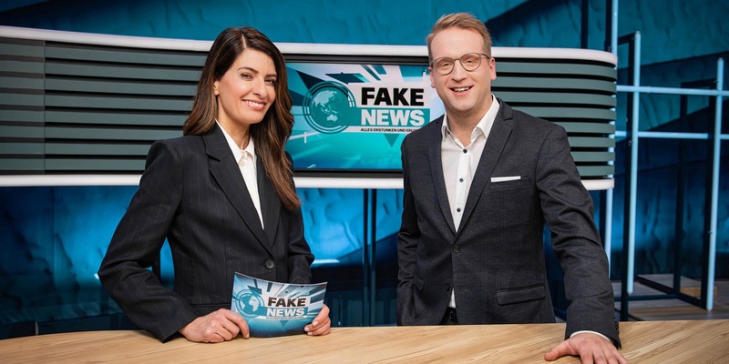 Linda Zervakis Benni Stark Fake News - Alles erstunken und erlogen - Foto: presseportal.de