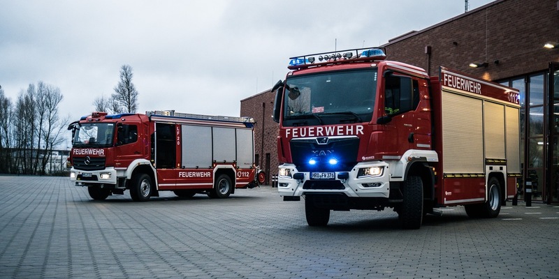 Feuerwehr Rostock: Freiwillige Feuerwehr Rostock-Gehlsdorf und Rostocker Heide erhalten moderne Einsatzfahrzeuge - Foto: presseportal.de