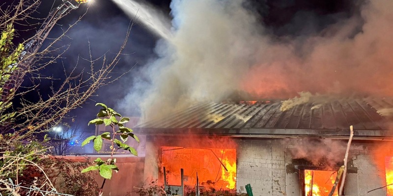 FW-GE: Brand in Gelsenkirchen Beckhausen - Foto: presseportal.de