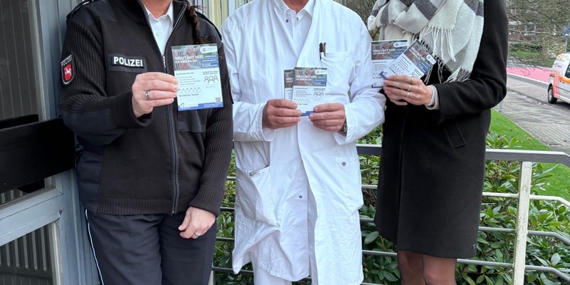 POL-WHV: Nicht mit mir! Ich wähl die 110 - Polizei und VKP gehen mit speziellen Terminzettelblöcken neue Wege - Foto: presseportal.de