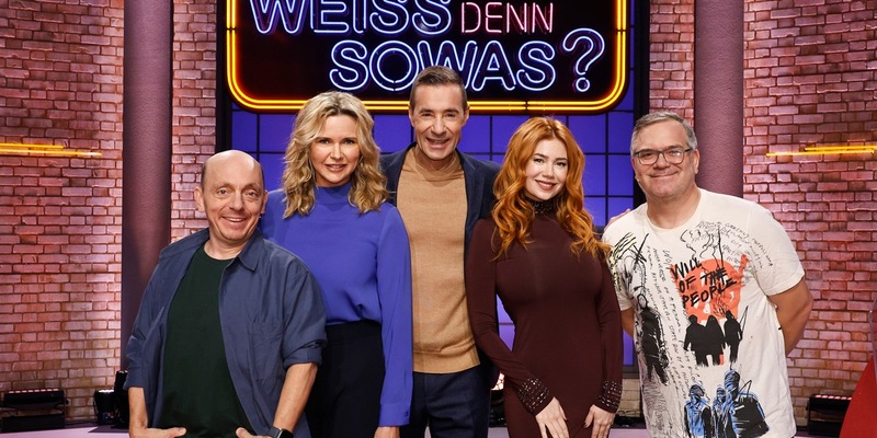 Veronica Ferres und Palina Rojinski bei Wer weiß denn sowas? am 27. Dezember 2024, um 18:00 Uhr im Ersten - Foto: presseportal.de
