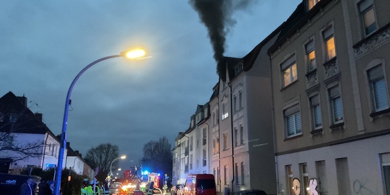 FW-DO: Keine Verletzten beim Wohnungsbrand in Dortmund-Huckarde - Foto: presseportal.de