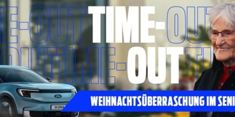 Ford bringt in neuer Folge von Time-Out Weihnachtsstimmung ins Seniorenhaus - Foto: presseportal.de