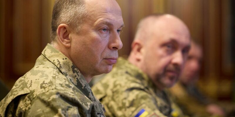 Olexander Syrskyj nennt die ukrainische Gegenoffensive im russischen Gebiet Kursk erzwungen. (Archivbild) - Foto: Ukrainisches Präsidentialamt/Zuma Press/dpa