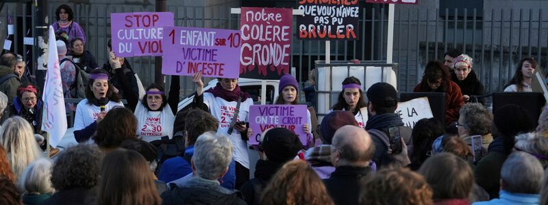 Der Prozess in Avignon hat auch Debatten in der Gesellschaft neu angestoßen. (Archivbild) - Foto: Aurelien Morissard/AP/dpa