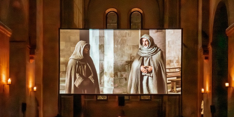 Detektivarbeit: Kloster Eberbach erforscht Mauerwerksschäden / DBU fördert - Einst Filmkulisse für Name der Rose - Foto: presseportal.de