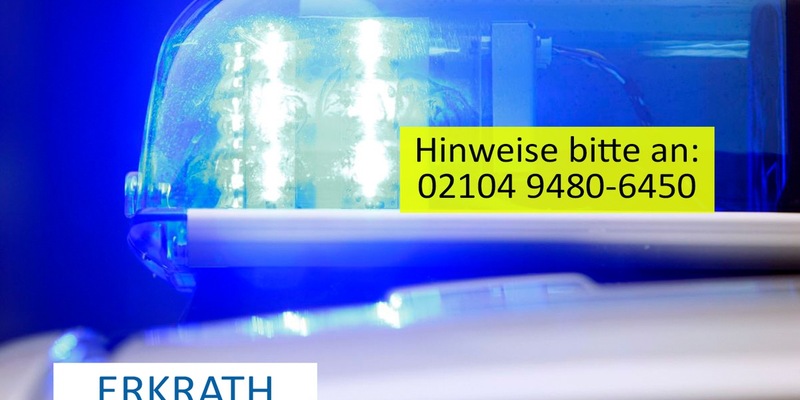 POL-ME: Schon wieder ein Drahtseil über einem Geh- und Radweg aufgefunden - Erkrath - 2412075 - Foto: presseportal.de