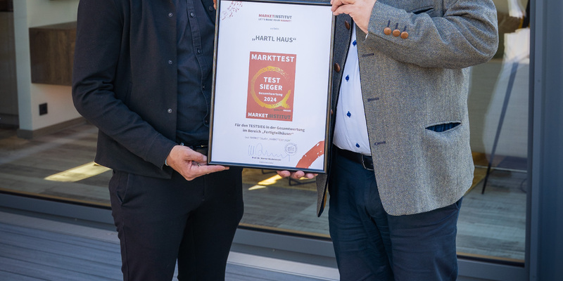 Hartl Haus: Market-Institut-Umfrage 2024 - Foto: Hartl Haus über pressetext.de