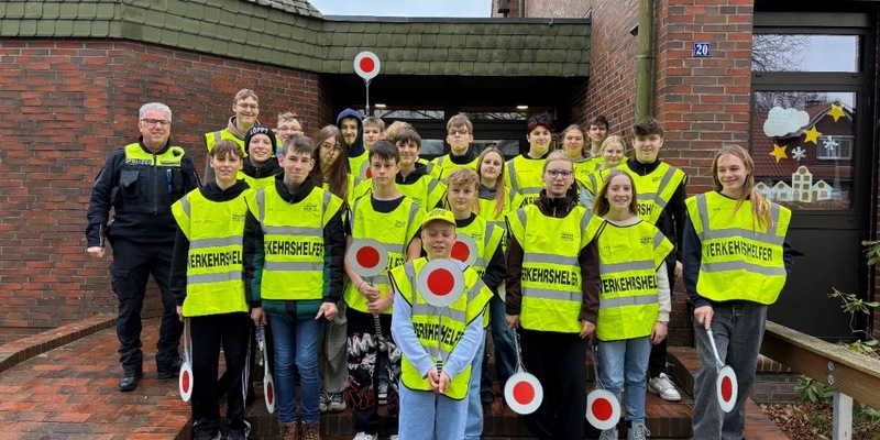 POL-WHV: Neue ausgebildete Schülerlotsinnen und -lotsen in Bockhorn - Foto: presseportal.de