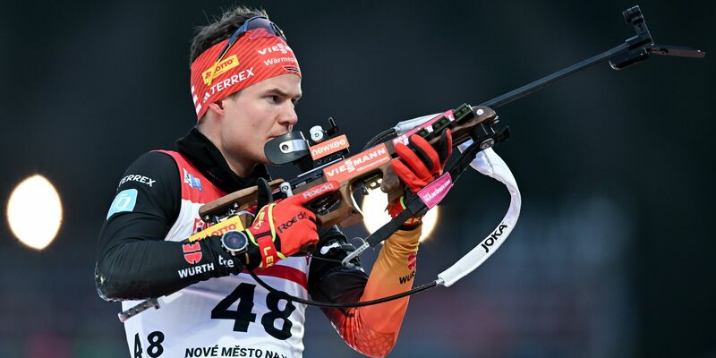 Philipp Horn wird im Sprint von Le Grand-Bornand bester Deutscher. - Foto: Hendrik Schmidt/dpa