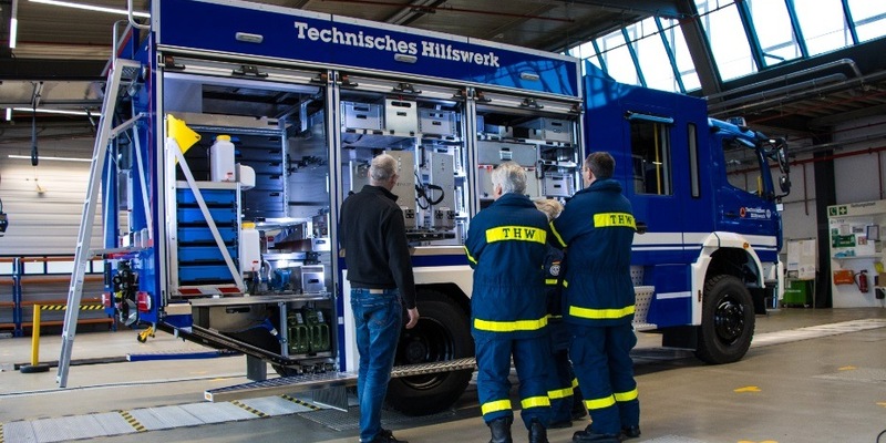 THW HB-NDS: Drei neue Gerätekraftwagen für Bremen und Niedersachsen - Foto: presseportal.de